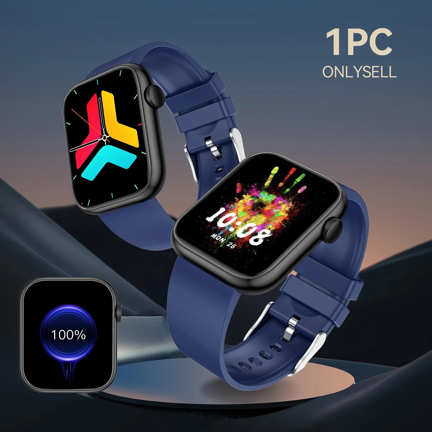 Revolutionary Fitness Tracker Smartwatch with Bluetooth Calling – Touchscreen Health Companion for iPhone and Android