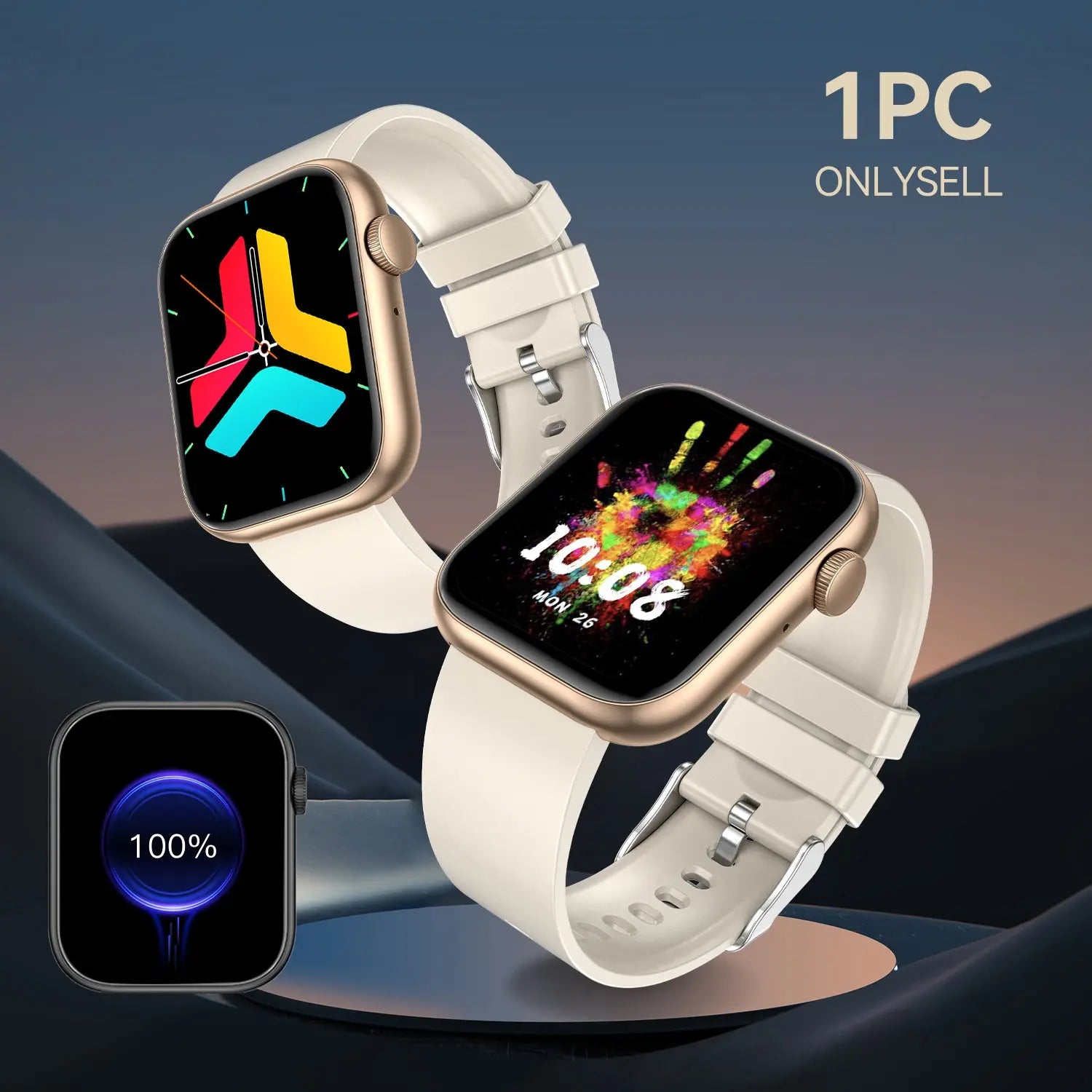 Revolutionary Fitness Tracker Smartwatch with Bluetooth Calling – Touchscreen Health Companion for iPhone and Android