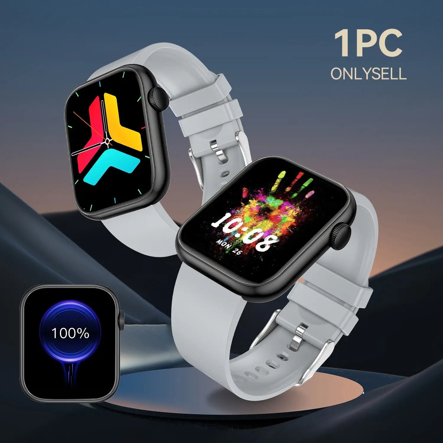 Revolutionary Fitness Tracker Smartwatch with Bluetooth Calling – Touchscreen Health Companion for iPhone and Android