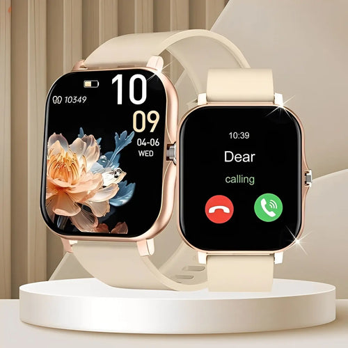 Discover the Erun 1.83-Inch HD Smartwatch: Your Ultimate Sporty Companion with Bluetooth Calling and Weather App, Perfectly Compatible with Android and iOS!