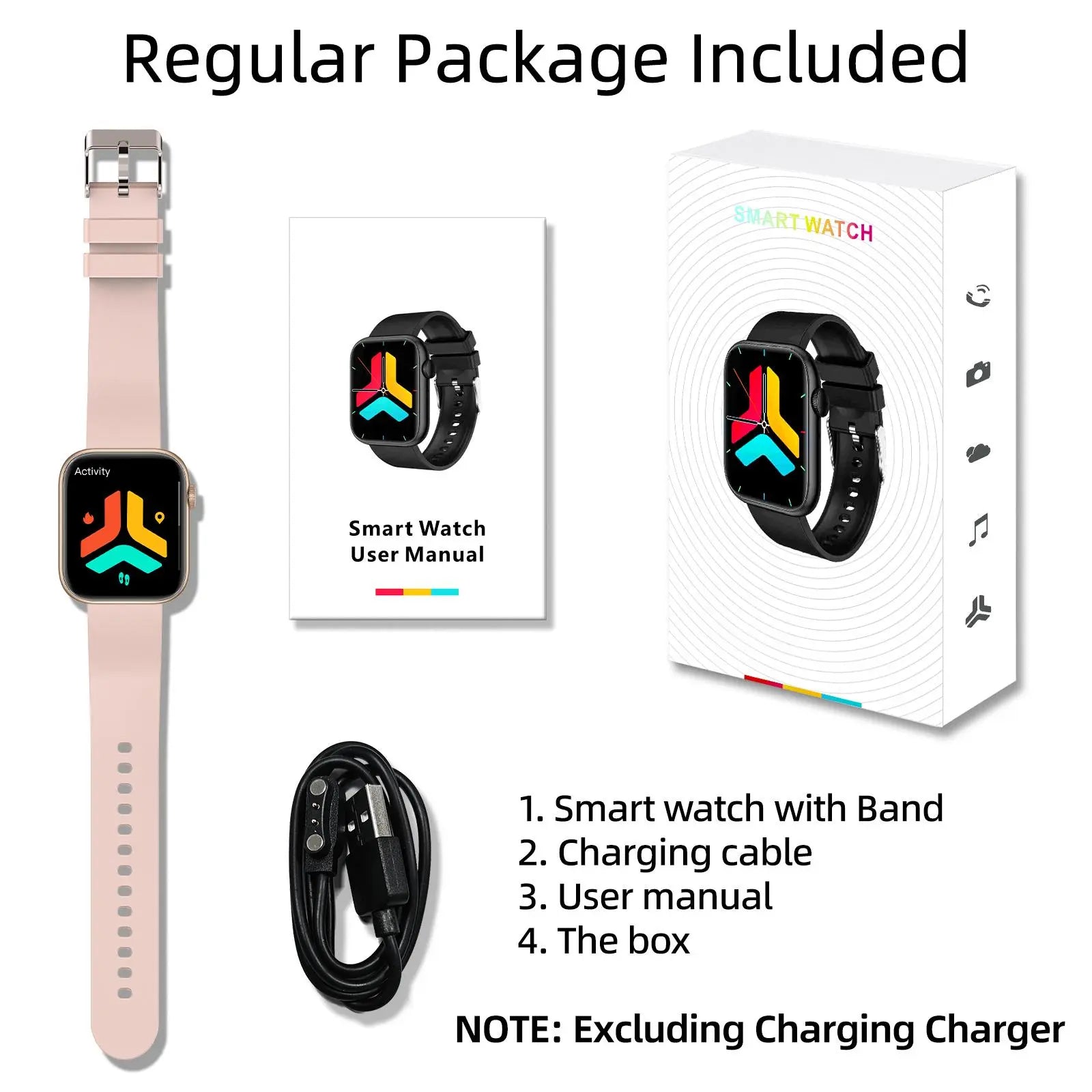Revolutionary Fitness Tracker Smartwatch with Bluetooth Calling – Touchscreen Health Companion for iPhone and Android