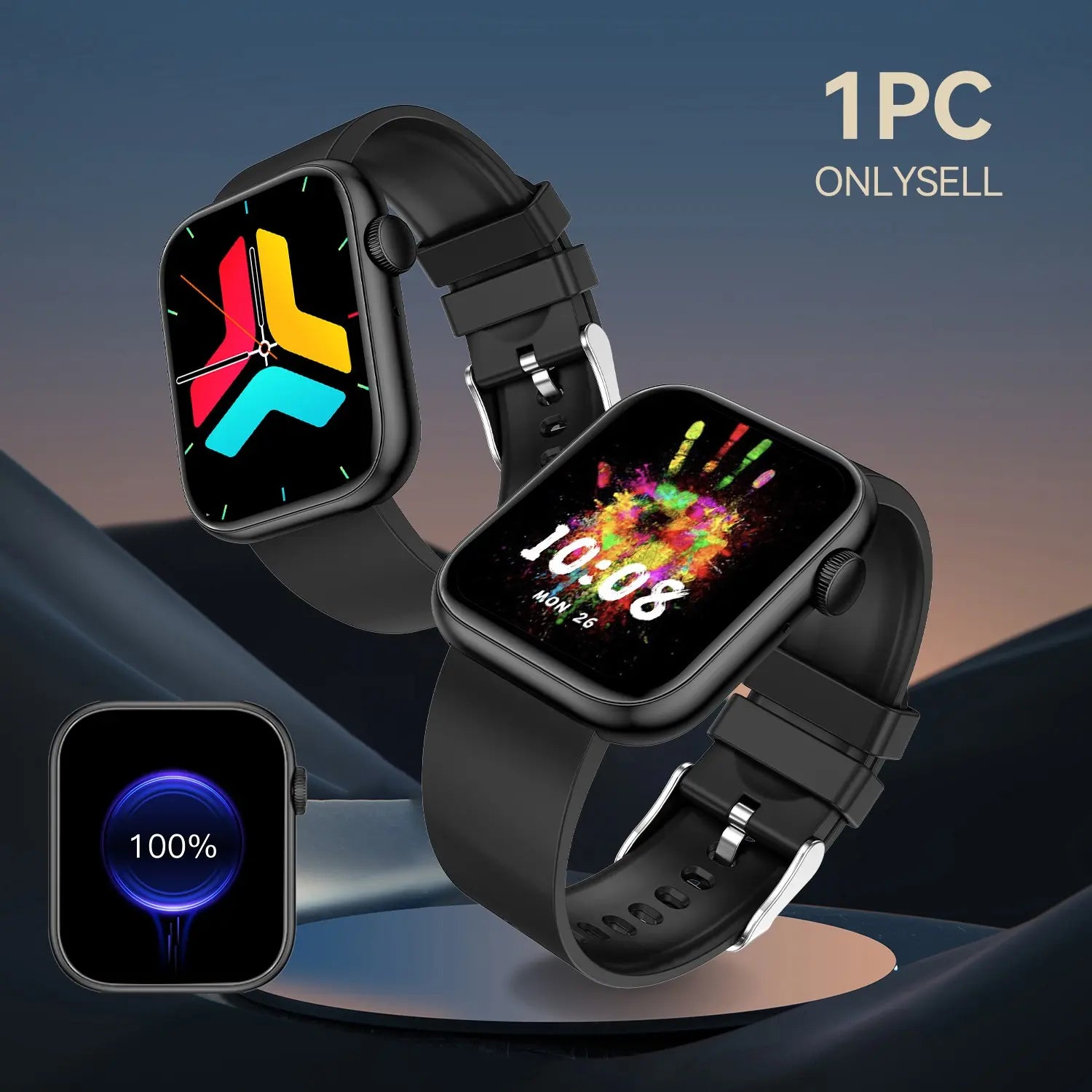 Revolutionary Fitness Tracker Smartwatch with Bluetooth Calling – Touchscreen Health Companion for iPhone and Android