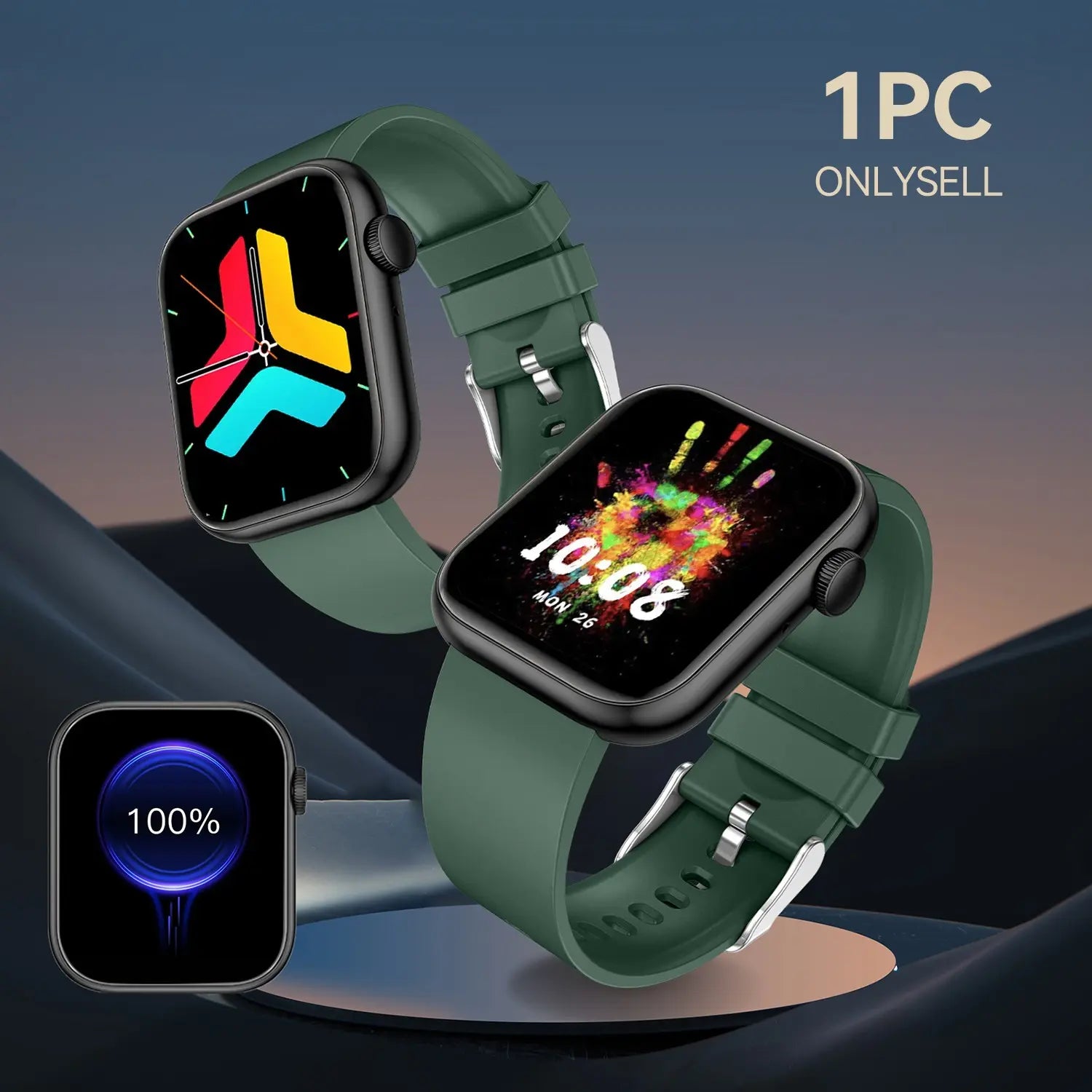 Revolutionary Fitness Tracker Smartwatch with Bluetooth Calling – Touchscreen Health Companion for iPhone and Android