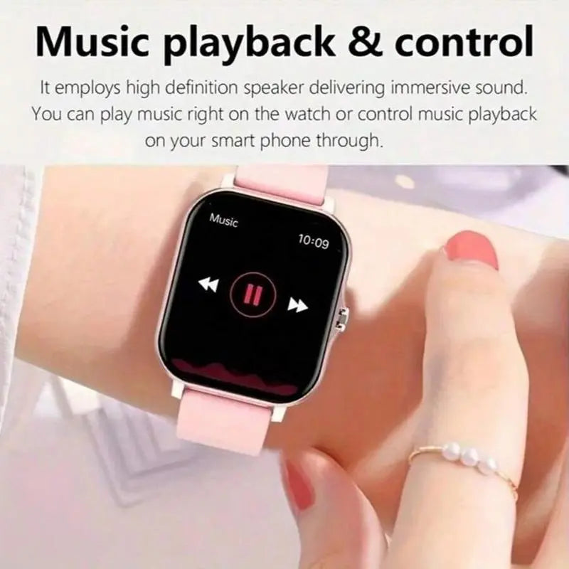 Discover the Erun 1.83-Inch HD Smartwatch: Your Ultimate Sporty Companion with Bluetooth Calling and Weather App, Perfectly Compatible with Android and iOS!