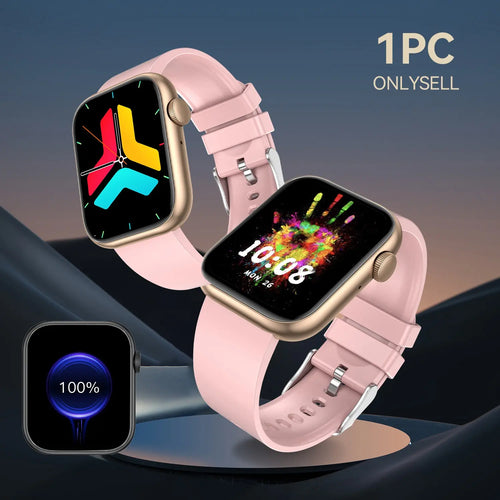 Revolutionary Fitness Tracker Smartwatch with Bluetooth Calling – Touchscreen Health Companion for iPhone and Android